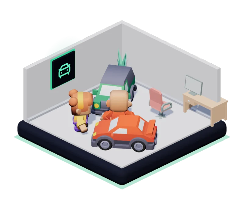 Miniatura 3D: Automotoras
