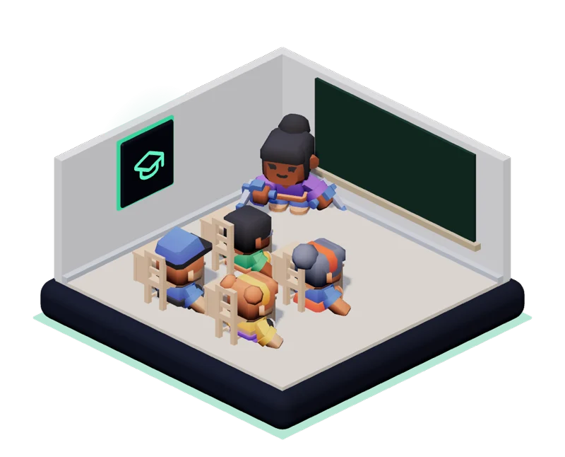 Miniatura 3D: Educación
